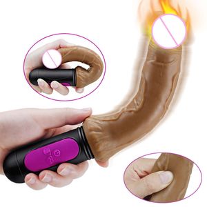 Hot Selling Heating and Charging Stem Clamp Simulation Vibrator, Female Masturbator, Sex Toy 75% factory outlet