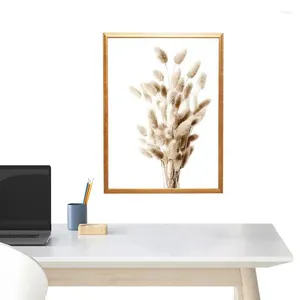 Decorative Flowers Nature Wall Art Canvas Prints Non-framed Golden Plant Reed Botanical Print 11.81x15.75in Aesthetic Decor Boho