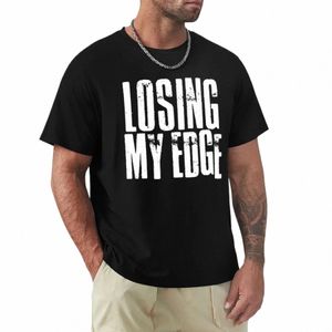 losing My Edge , Edgy Lg-sleeve Graphic T-Shirt d7ld#