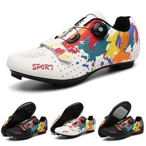 Vanmie Ciclismo Bici da strada MTB Scarpe da uomo Moda Uomo Scarpe da ciclismo traspiranti CYCL SHOE Mountain Bike Road Sneakers per donna 240313