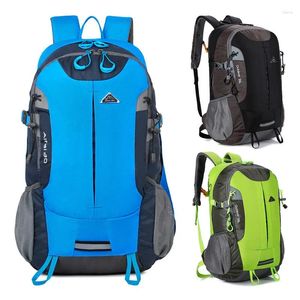 Mochila 35L Reflexiva Caminhadas À Prova D 'Água Homens Sacos De Esportes Mochilas Profissionais Unissex Multifuncional Viagem Ao Ar Livre Bagpack