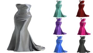 Elegant snörning upp sjöjungfru brudtärna klänning paljetter piga av hedersklänningar billiga kväll prom klänningar special tillfälle klänningar9943464