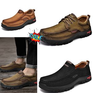 NOVA Moda Mens sapatos mocassins sapatos de couro casuais sapatos de caminhada uma variedade de opções de tênis de grife treinadores GAI Tamanho 38-51