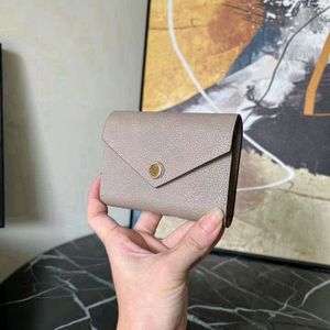 Neue Männer Luxus Taschen Designer Brieftaschen Geldbörse Frauen Kurze Brieftasche Gril Geldbörse Original Box Kartenhalter Damen Handtasche Karierte Blume