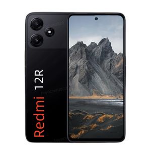 Android Redmi 12r Xiaomi Chinese Marka Telefon przyjazny dla oczu 5000 mAh duży smartfon baterii 6,79 cala HD Wyświetlacz 4+128GB