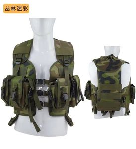 Seal Water Bag Tactical Belly Pocket Vest Multifunktionell bärande specialstyrkor CS Army Fan Protection Vest Bag Equipment PF