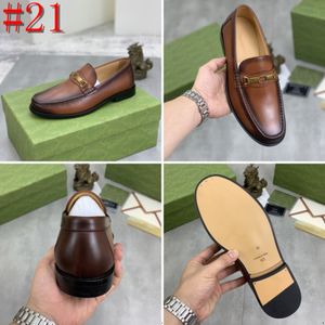 39model 2024 New Men Designer Shoes أحذية عالية الجودة من الجلد أحذية رسمية من الرجال حجم كبير 38-46 أحذية أوكسفورد للرجال أزياء مكتب الأحذية الرجال