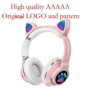 Orecchie ME-1 (pane cotto a vapore a forma di orecchie di gatto) Subwoofer auricolare wireless Bluetooth che emette luce RGB ad artiglio di gatto