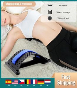 Back Massage Magic Bår Fitness Equipment Stretch Relax Mate Bår Lumbal Support Spine Pain Relief Chiropractic Y79859098