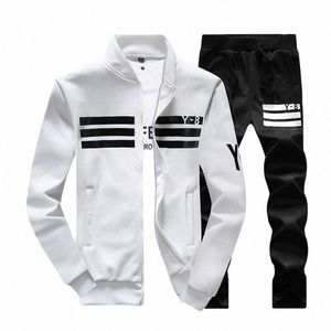 8XL 9XL Trucksuits da uomo Maschile oversize Casual Set Baseball Sweat Suit Uomo Abbigliamento Sportwear Plus Size Tuta da jogging AFTZ02 l4UO #