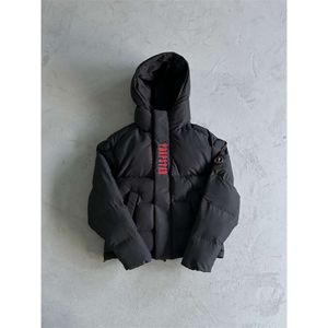 Nuova giacca ricamata con cappuccio da uomo con piumino con cappuccio 2.0 originale UK Drip Drill