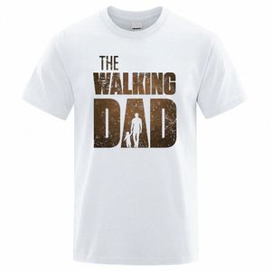 The Walking Dad Lustige Straße Gedruckt T-Shirts Männer Fi Sommer T-shirt Lose Übergroßen Cott Kurzen Ärmeln Casual Hip Hop Tees e5gh #