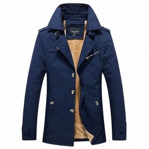 classic Lg Coat Thick m Jackets mens Windbreaker Brand Mens Clothing New fleece Men Lg Trench Coats Mens Casual Outerwear k6i4#