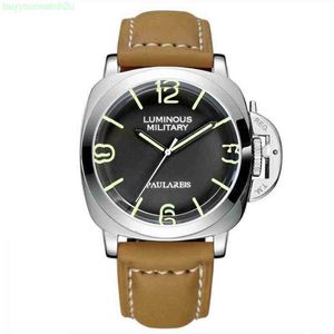 Lyxklockor för herrmekaniska armbandsur Panerrais Multifunktionsdesigner Watches High Quality Sapphire Stor diameter Watch Vkiq