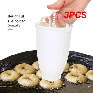 Baking Moulds 3PCS Donut Maker Dispenser Making Artifact Creative Dessert Mold Confectionery Pastry Tools Kitchen Gadget