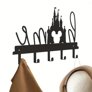 フックHelloyoung Cifbuy Metal Creative Key Hangers Wall Mounted家庭用多目的コートバッグホルダー装飾