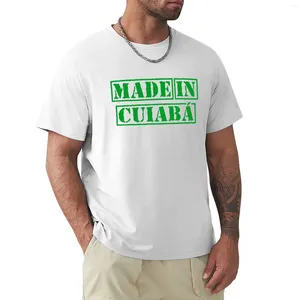 Cuiaba Brazil Tシャツで作られたメンズポロスクイック乾燥と男性用のサイズのサイズ