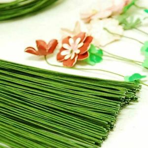 Decorative Flowers High Quality 60CM Artificial Twigs DIY Paper Covered Floral Decor Decoration Flower Accessory Iron Wire