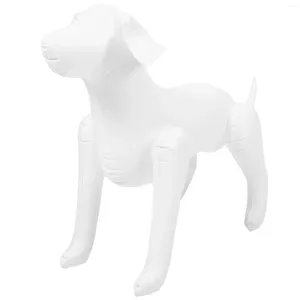 Vestuário para cães Modelo de roupas para animais de estimação cabides palco prop escultura loja exibição manequim os modelos de pé de pvc inflável para animais