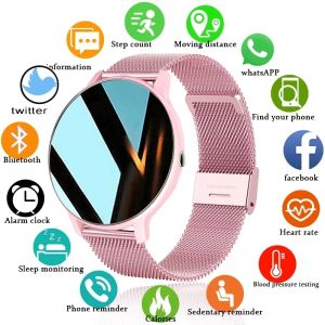 Watches 1.28" HD Full Touch Screen Smart Watch Men Women Sleep Monitoring Fitness Tracker IP67 Waterproof Smartwatch Men For Android IOS