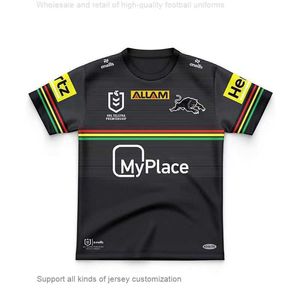 2024NRLジャガーイングリッシュオリーブジャージーネイビーホームとアウェイアウェイトップトレーニングユニフォームラグビェージー