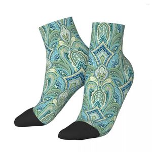 Men's Socks Elegance Paisley Babylon Water Drop Ankle Male Mens Women Winter Stockings Hip Hop