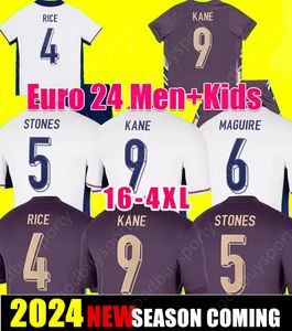 24 25 Kane Foden Futbol Formaları Ev Ulusal Futbol İngiliz Sterling Saka Rashford Gömlek Barkley Sancho Dağı Grealish Erkekler Çocuk Kiti Futbol Gömlek Üniformaları