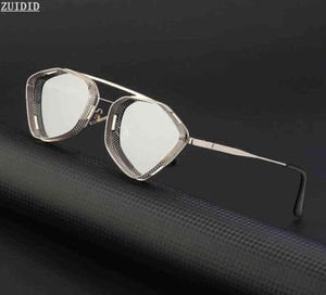 2022 Steampunk Occhiali da sole per uomo Punk Occhiali moda retrò Tonalità polari Luxury Vintage Gafas De Sol Zonnebril Occhiali Da Sole H9422847