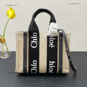 Chlor Bag Cotton Canvas Tote Bag Designer Handbags Chl Shopping Handbag Quality Fashion Beach Bags Luxury Travel Crossbody Shoulder Wallet Purses Ch1oe 264