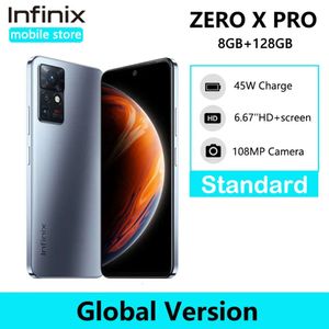 Infinix Zero X Pro 8GB 128GB Smartphone 108MP Camera Helio G95 120Hz Refresh Rate 45W Super Charge