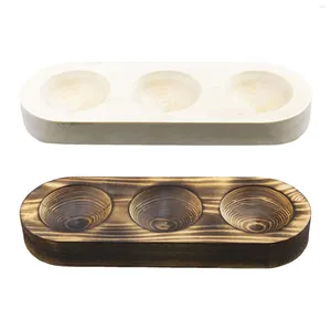 Storage Bottles 3 Grid Countertop Egg Holder Kitchen Decoration Serving Container For Household Cabinet Tabletop Pantry Restaurant