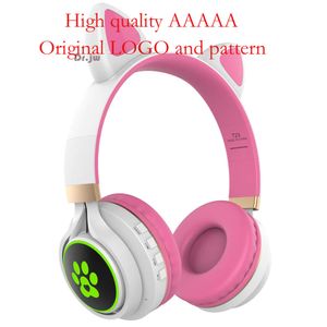 Wireless Mobile Phone, Music, Running, Subwoofer, LED Cat Ear Earphones, Bluetooth Earphones