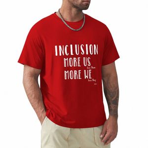Inclusi T-Shirt Erkek Hayvan Baskı Gömlek Topları Erkek LG Kol Tişörtleri V6na#