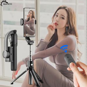 Gimbals Handheld Gimbal Stabiler Cep Telefon Selfie Stick Tutucu iPhone Xiaomi Redmi Huawei Samsung Android ios için ayarlanabilir standı