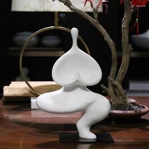 Dekorativa figurer Kinesiska kreativa yogaprodukter