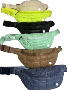 Yeni Lus Fanny Pack Elmas Kontrol Göğüs Fanny Pack Tüm Sıradan Çapraz Çanta Düz Renk Çok Fonksiyonlu Su Geçirmez Torba