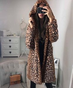 Women039S Fur Faux Women Plus Leopard Print Fauxfur039 Gilet Long Sleeve Waistcoat Body Warmer Furry Jacket Coat Hoo6718150