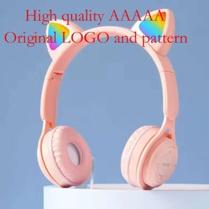 Wireless Bluetooth Cat Ear Headworn Children's Student Online Class Call Live Music Earphones New Product