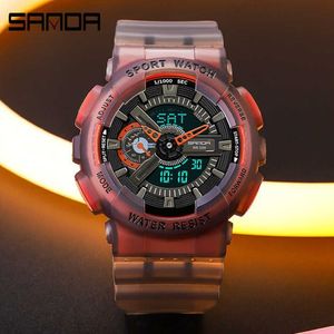 Luxury Watches Mens Quartz Clock Women Led Digital Wristwatch g Waterproof Shock Military Sport Watch For Men Relogio Masculino G1307p