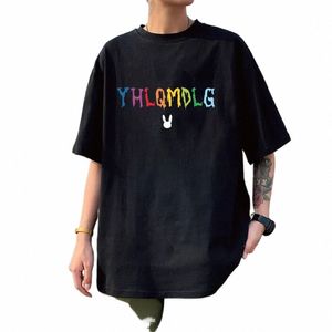 Rapper Bad Bunny Base Clássico Homens Mulheres Camiseta Legal Harajuku Camisetas Streetwear Verão 90s Feminino Camiseta Top Tee Roupas P1MQ #