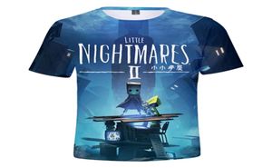 Детская футболка с 3D принтом Game Little Nightmares, футболки с героями мультфильмов и аниме, футболки для мальчиков и девочек-подростков, топы Camiseta, детская одежда7851648