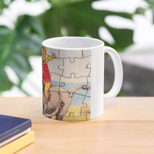 Muggar Rupert The Bear Coffee Mug Porslin Pottery Cups