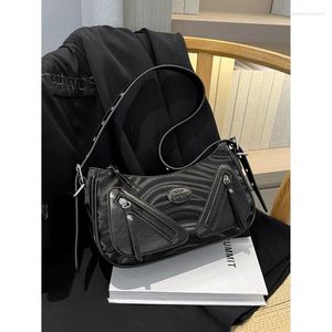 Evening Bags French Style Niche Handbag Women Light Luxury Fashion Color Contrast Shoulder Bag High-Grade All-Matching Crossbody Pack