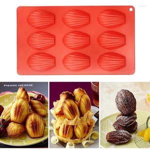 Moldes de cozimento Cavidade Mini Madeleine Bandeja Shell Forma Bolo Molde Biscoito Pan Handmade Sabonete Molde Cozinha Suprimentos Ferramentas