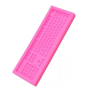 2024 Keyboard cake decorating tools silicone mold Fondant Icing Mould Wedding Cake chocolate Mold Decoration moldes de silicona