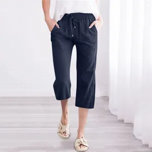 Kadınlar için kadın pantolon şortları gündelik günlük iş fittness külot moda elastik yüksek bel geniş bacak gevşek çizim pantolon