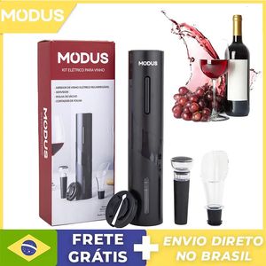 Abridor de vinho elétrico automático saca-rolhas de cerveja pilha garrafa barra ferramenta cozinha 240315