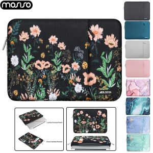 Mochila portátil bolsa de manga 13 14 15 15.6 Polegada notebook capa para macbook ar pro ratina xiaomi hp dell acer masculino feminino maleta manga