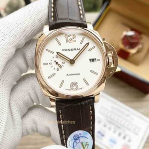Роскошные мужские механические наручные часы Panerrais Многофункциональные дизайнерские часы Высококачественные сапфировые часы большого диаметра YHJE