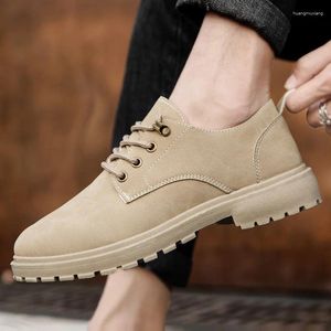 Casual Shoes Leather Men 2024 Spring/Autumn Men's Waterproof Anti Slip And Oil Resistant Chef's Work